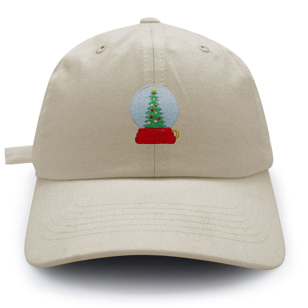 Snowman Snow Globe Dad Hat Embroidered Baseball Cap Toy