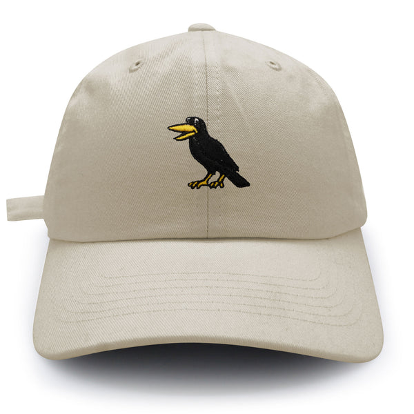 Crow Dad Hat Embroidered Baseball Cap Bird