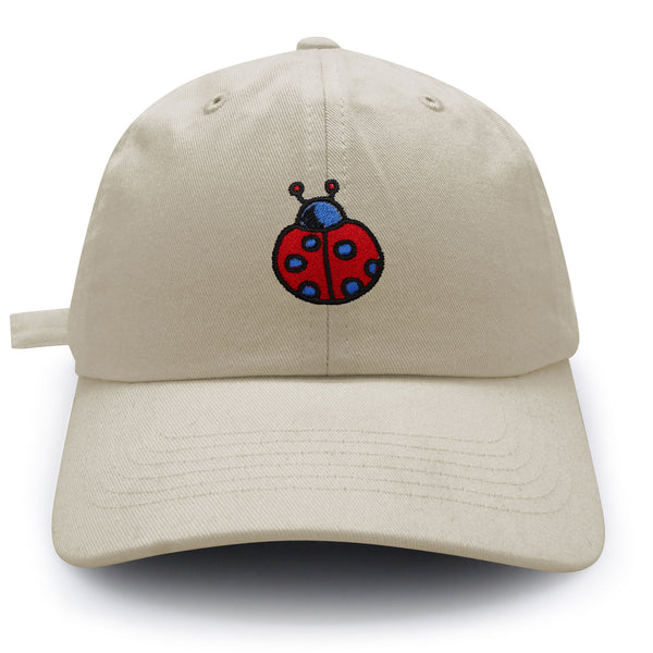 Ladybug Dad Hat Embroidered Baseball Cap Cute