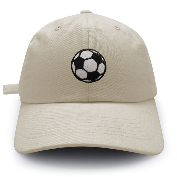 Soccer Ball Dad Hat Embroidered Baseball Cap Football