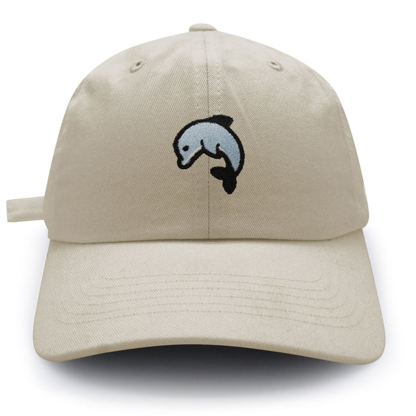 Dolphin Dad Hat Embroidered Baseball Cap Ocean Cute