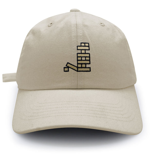 Jenga Dad Hat Embroidered Baseball Cap Game