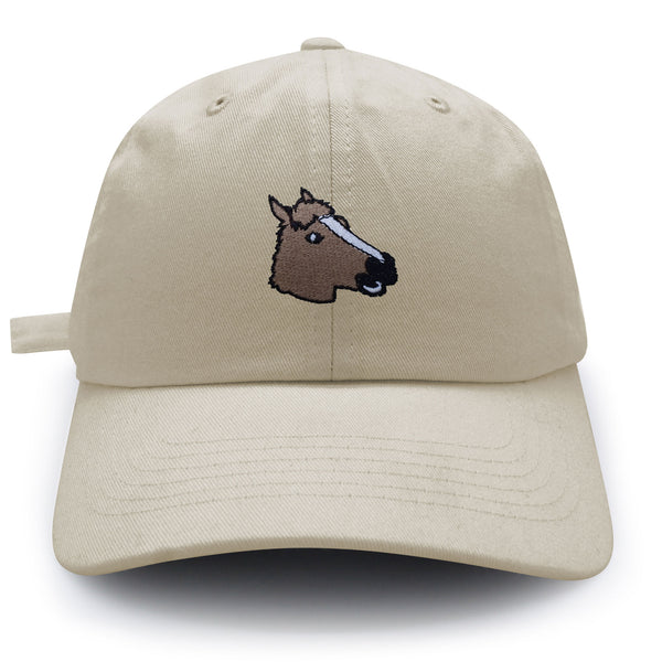 Horse Mask  Dad Hat Embroidered Baseball Cap Costume