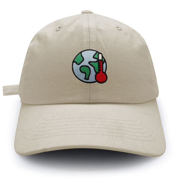 Global Warming Dad Hat Embroidered Baseball Cap Save Earth