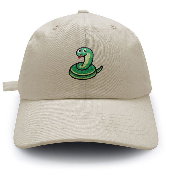 Snake Dad Hat Embroidered Baseball Cap Scary