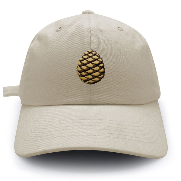 Pinecone Dad Hat Embroidered Baseball Cap Pine Tree