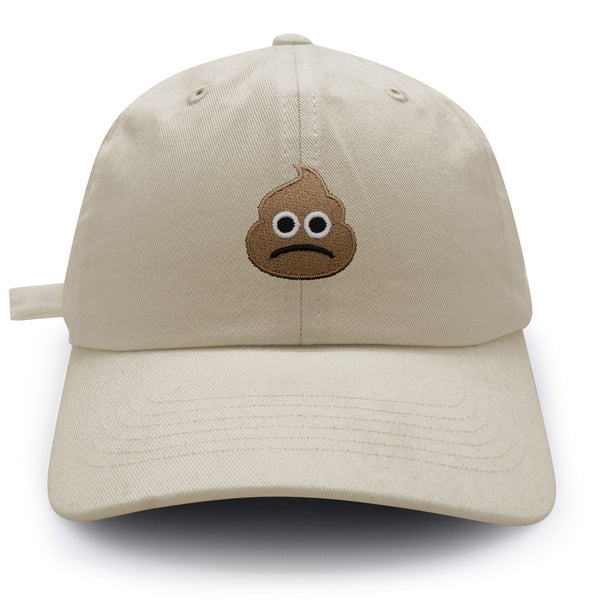 Angry Poop Dad Hat Embroidered Baseball Cap Funny