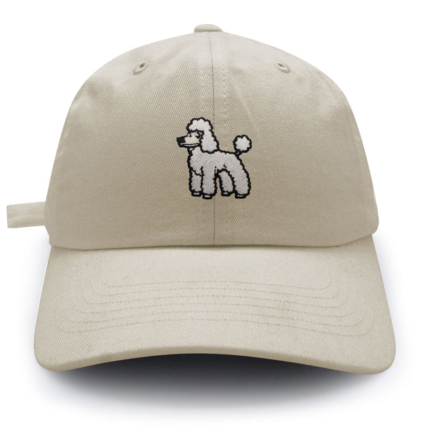 Fancy Poodle  Dad Hat Embroidered Baseball Cap Puppies