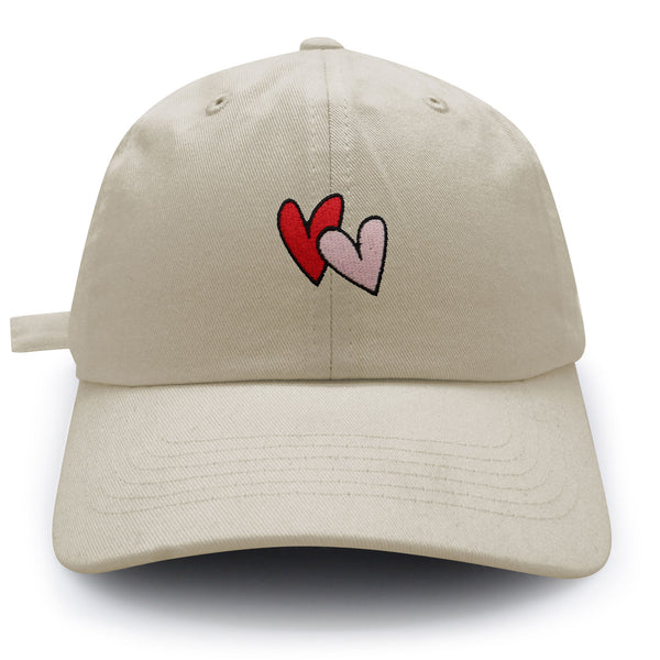 Heart Dad Hat Embroidered Baseball Cap Cute