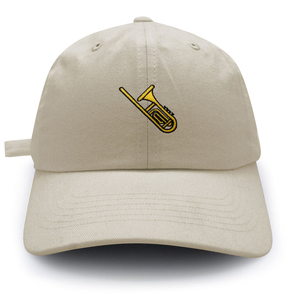 Trombone Dad Hat Embroidered Baseball Cap Cute