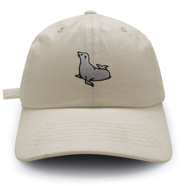 Seal Dad Hat Embroidered Baseball Cap Fishing Pier