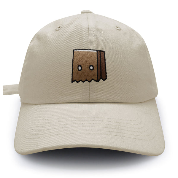 Paper Bag Mask Dad Hat Embroidered Baseball Cap Funny