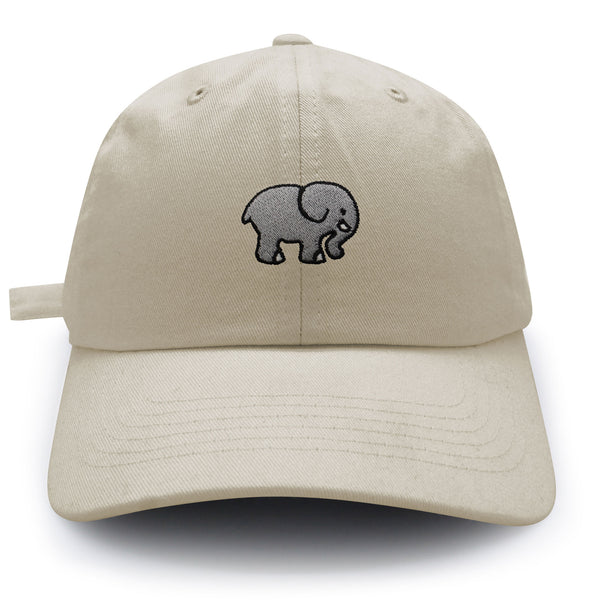 Elephant Dad Hat Embroidered Baseball Cap Cute