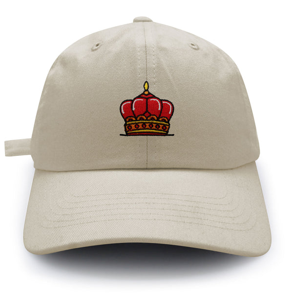 Kings Crown Dad Hat Embroidered Baseball Cap Costume Hair