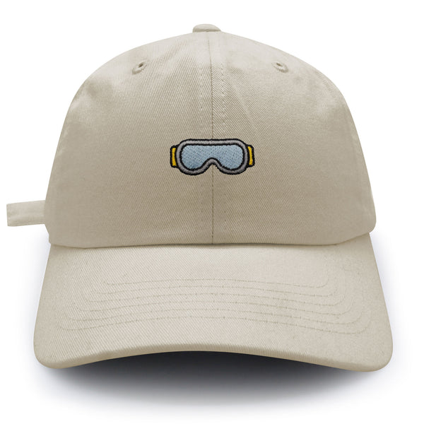 Ski Goggles Dad Hat Embroidered Baseball Cap Funny