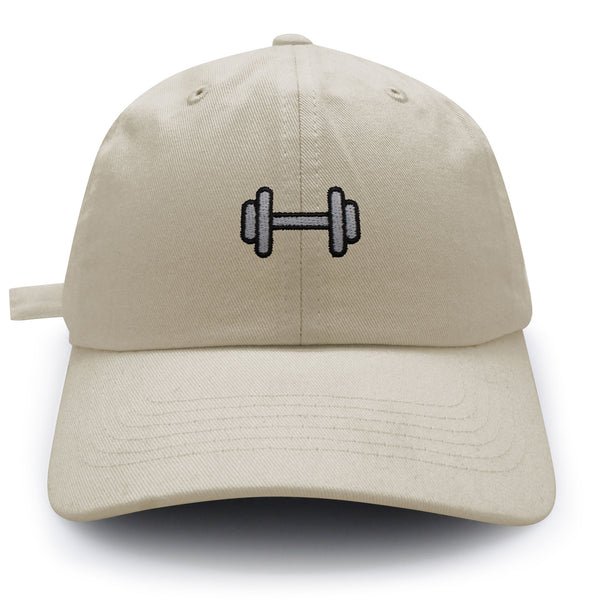 Dumbbell Dad Hat Embroidered Baseball Cap Gym