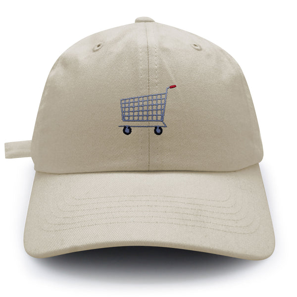 Shopping Cart Dad Hat Embroidered Baseball Cap Grocery