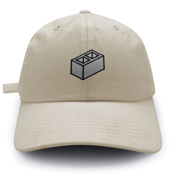 Cinder Block Dad Hat Embroidered Baseball Cap Construction