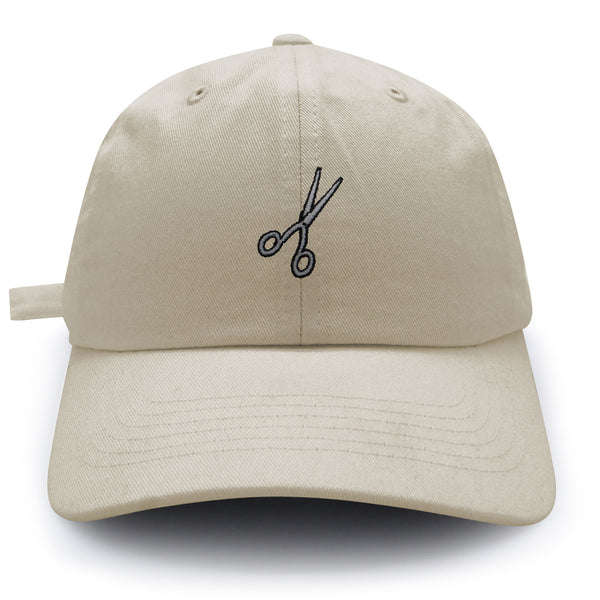 Scissors Dad Hat Embroidered Baseball Cap Barbor