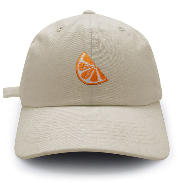 Orange Slice Dad Hat Embroidered Baseball Cap Fruit