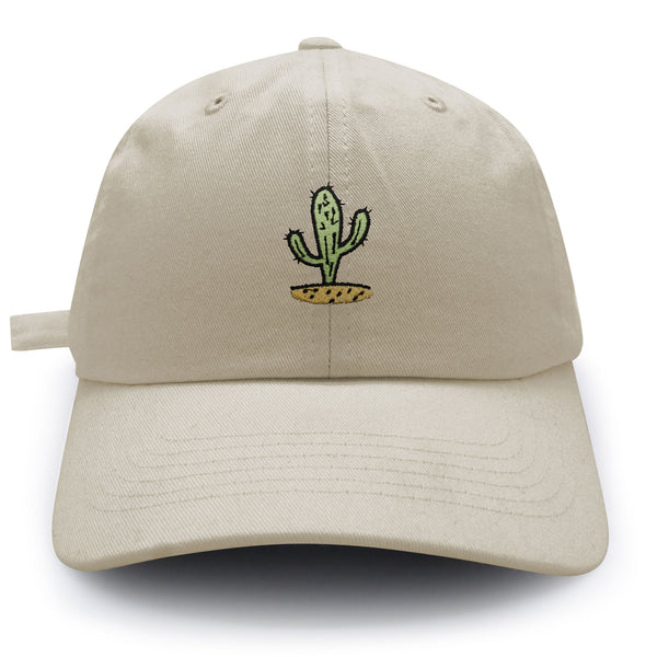 Cactus Dad Hat Embroidered Baseball Cap Plant