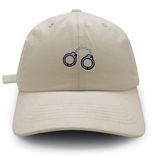 Handcuffs Dad Hat Embroidered Baseball Cap Police Prisoner