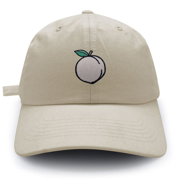 Peach Dad Hat Embroidered Baseball Cap Cobbler Fruit