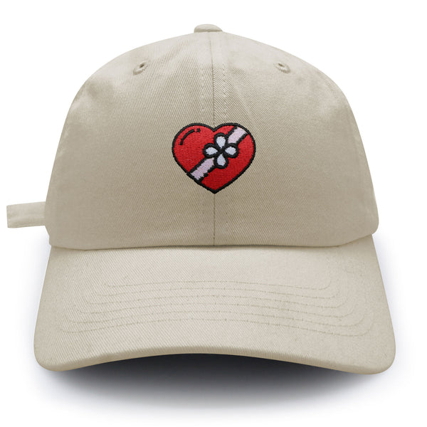 Valentines Chocolate Dad Hat Embroidered Baseball Cap Cute Chocolate