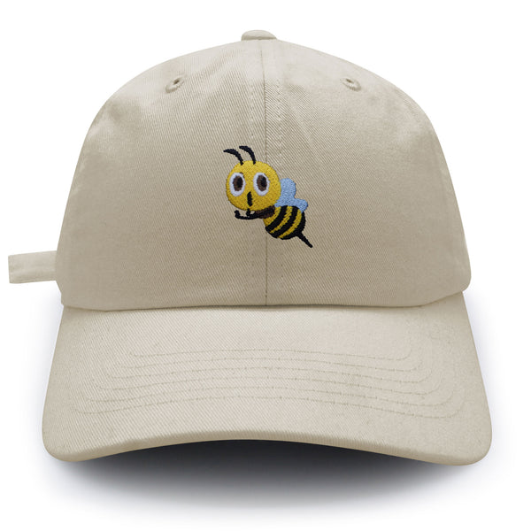 Flying Bee Dad Hat Embroidered Baseball Cap Cute Bee