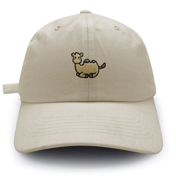 Camel Sitting Dad Hat Embroidered Baseball Cap Cute Desert
