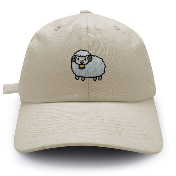 Cute Sheep Dad Hat Embroidered Baseball Cap