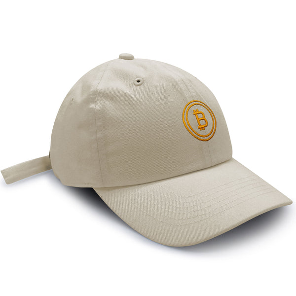 Bitcoin Dad Hat Embroidered Baseball Cap Cryptocurrency