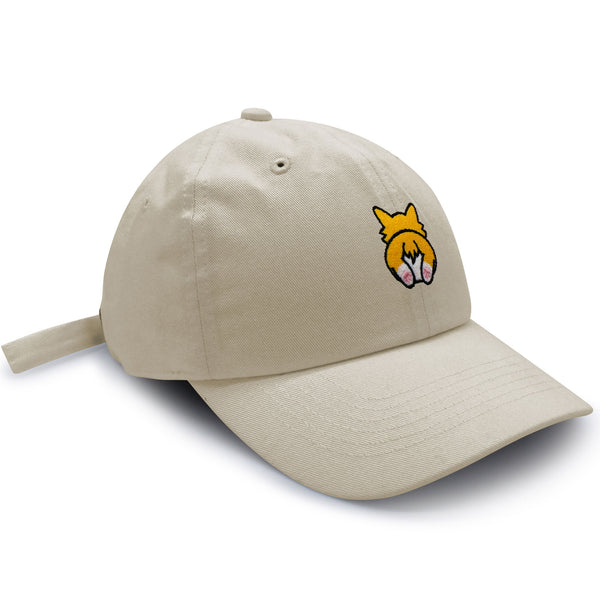 Corgi Butt Dad Hat Embroidered Baseball Cap Welsh Corgi