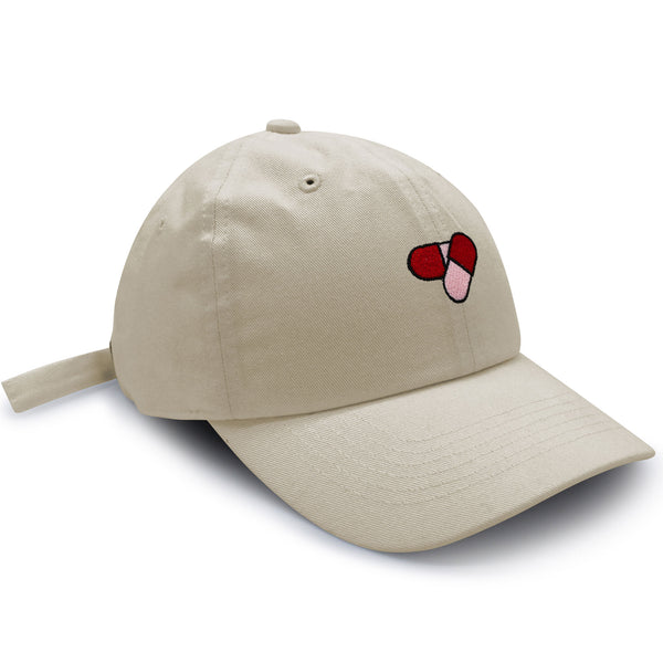 Pills Dad Hat Embroidered Baseball Cap Pharamacy Medication