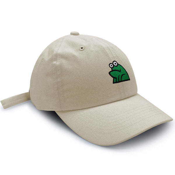 Frog Dad Hat Embroidered Baseball Cap Funny