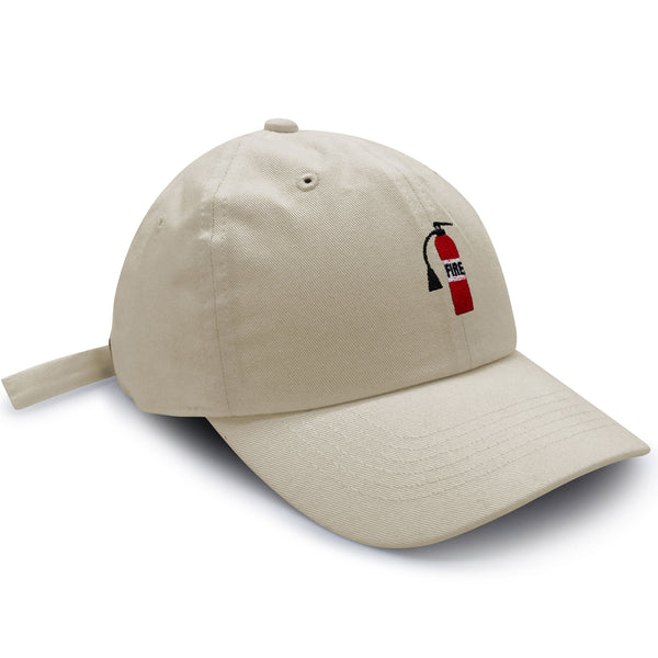 Fire Extinguisher Dad Hat Embroidered Baseball Cap Funny Fireman