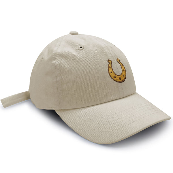 Horseshoe Dad Hat Embroidered Baseball Cap Horse Cowboy