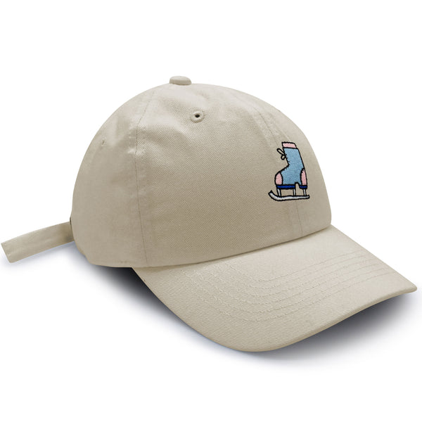 Ice Skating Dad Hat Embroidered Baseball Cap Skate Winter