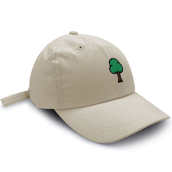 Tree  Dad Hat Embroidered Baseball Cap Green