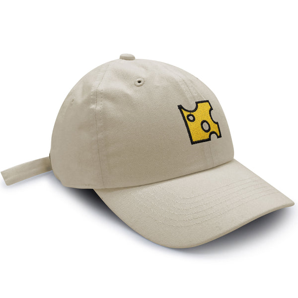 Slice of Cheese  Dad Hat Embroidered Baseball Cap Sandwich