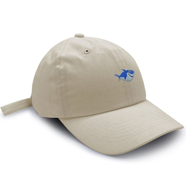 Cute Shark Dad Hat Embroidered Baseball Cap Ocean Father