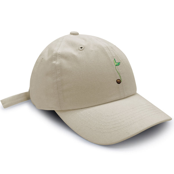 Bean Sprouts Dad Hat Embroidered Baseball Cap Plant