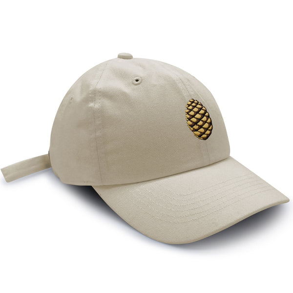 Pinecone Dad Hat Embroidered Baseball Cap Pine Tree