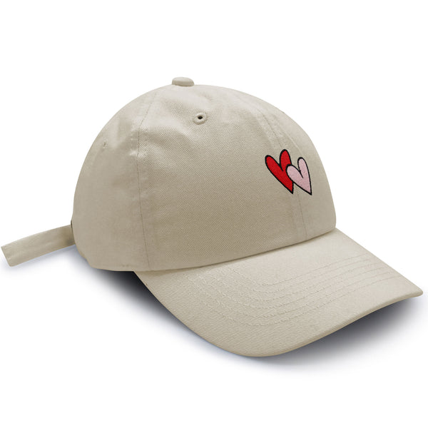 Heart Dad Hat Embroidered Baseball Cap Cute