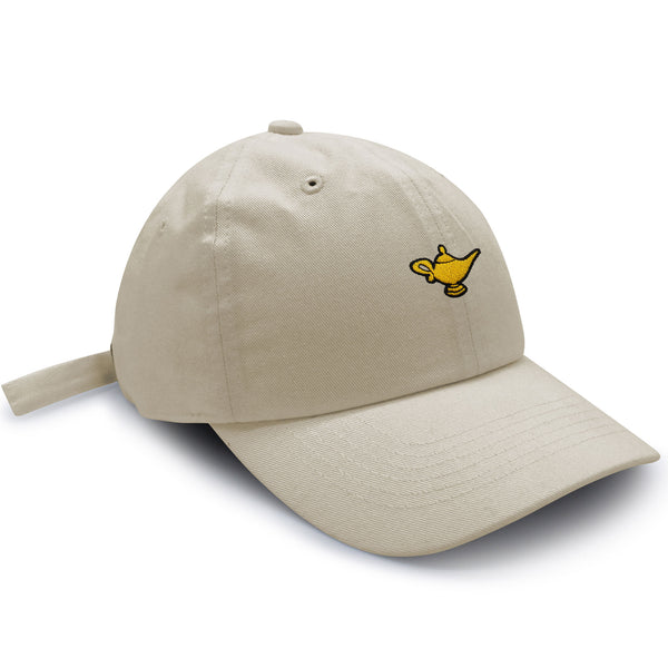 Genie Lamp Dad Hat Embroidered Baseball Cap Magic Lamp