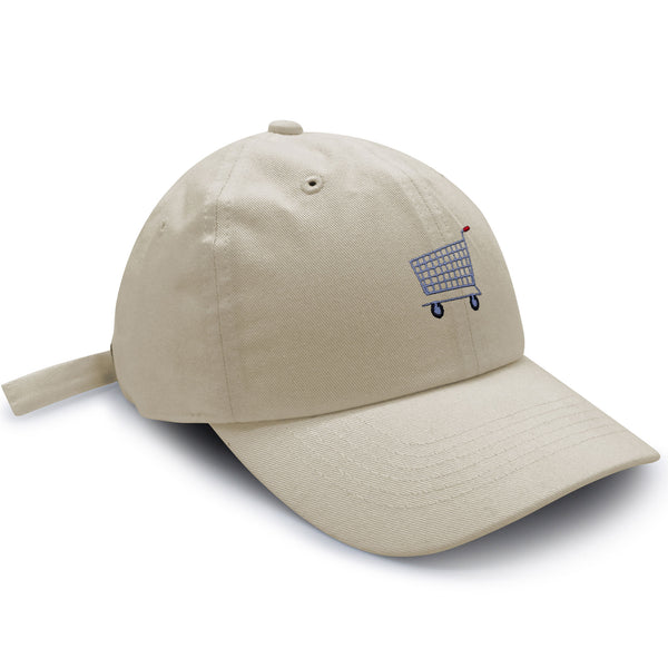 Shopping Cart Dad Hat Embroidered Baseball Cap Grocery