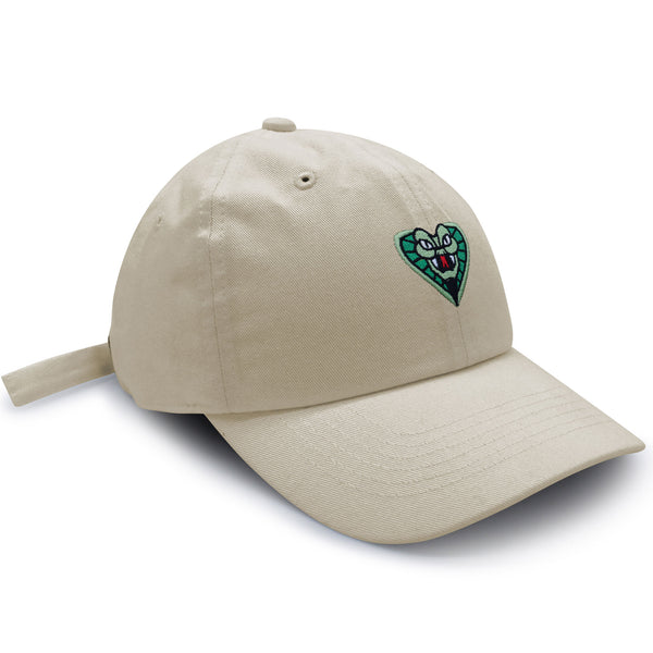 Snake Dad Hat Embroidered Baseball Cap Cobra