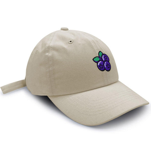 Blueberry Dad Hat Embroidered Baseball Cap Fruit