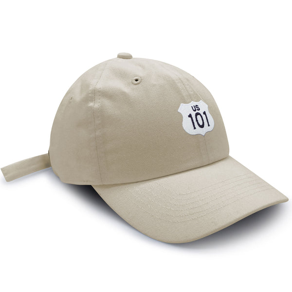 US 101 Freeway Dad Hat Embroidered Baseball Cap California