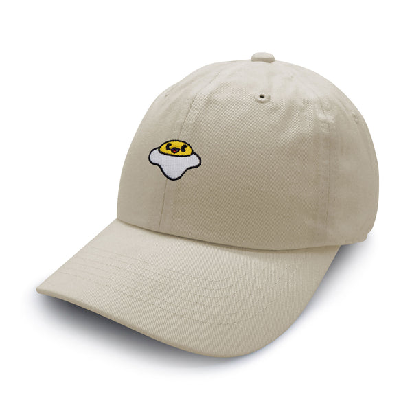 Smiling Egg Dad Hat Embroidered Baseball Cap Sunny Side Up